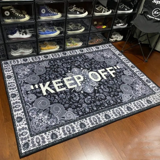 "KEEP OFF" Carpet